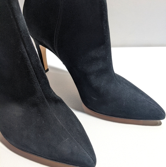 Sexy Black suede booties - Picture 4 of 9